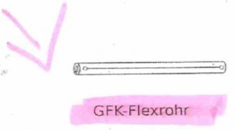 Ersatzteil GFK Flexrohr